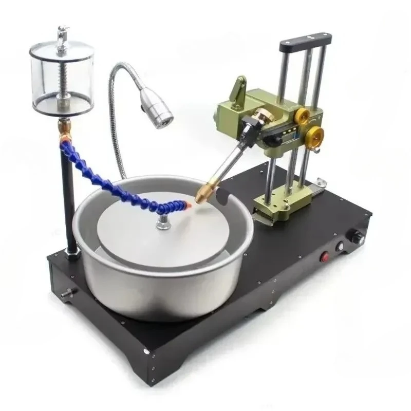 Gem Faceting Machine Digital Display Gemstone Cutting Machine Jewel Angle Manipulator Grinder