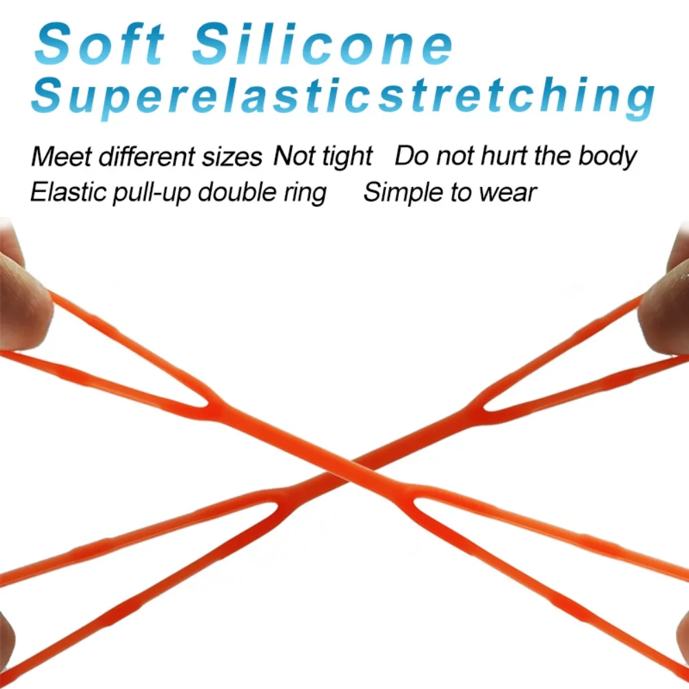 Silicone Cock Ring Reusable Male Penis Erection Stretcher Delayed Ejaculation Adults Sex Toys for Men 18+ Dick Scrotum Lock Ring view 4