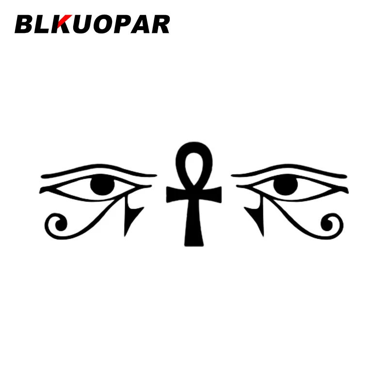 

BLKUOPAR Eye of Horus Car Stickers Cute Anime Personality Decal Occlusion Scratch Laptop Motorcycle Decoration Car Accessories