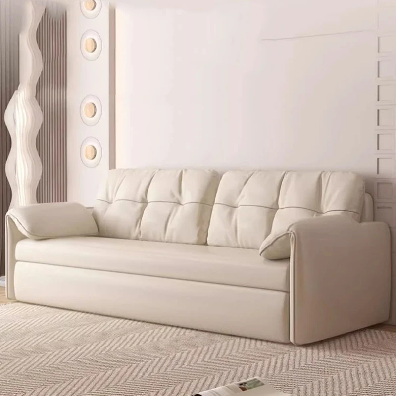 

Simple Modern Unique Sofas Bed White Sleeping Armchair Lazy Sofas Bed Hotel Lounge Divani Da Soggiorno Living Room Furniture