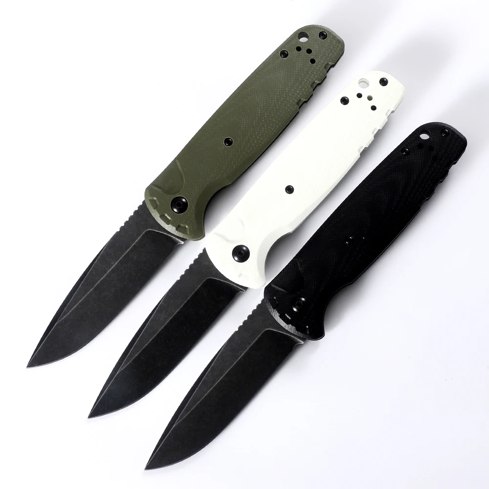 4300 154CM blade g10 handle folding knife hunting camping tactical outdoor survival kitchen EDC tool