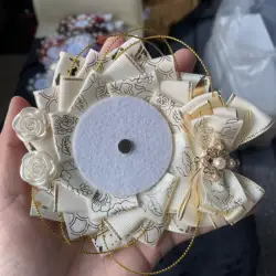 Luxury Ita Bags Accessories,Badge Holder Base Tray,Anime Cosplay Badge Rosette ,Lolita Ribbon Decoration