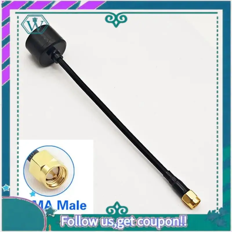 A75Q-3.3G Antenna Lollipop 160Mm RHCP 4.5Dbi High Gain SMA Transmitter Antenna FPV Racing Drone view 2