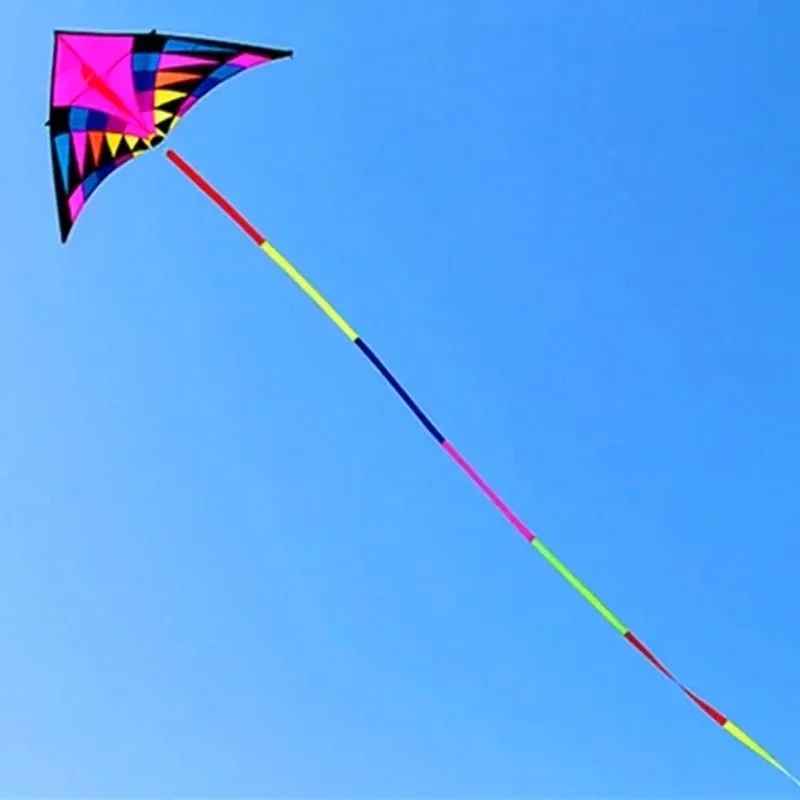 

Free shipping large kite tails flying kite windsocks kites rainbow tail kite for kids ripstop nylon professional parachute wind