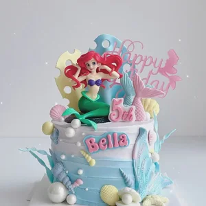 8 principais vendas bolo boneca - №5