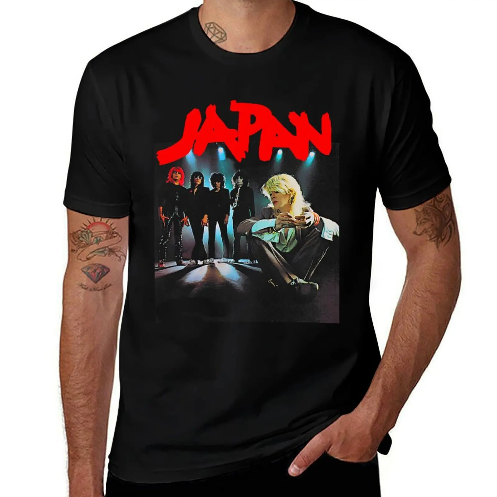 

Japan - Band T-Shirt t shirts for man graphic tees t shirt man plain man t shirt graphic T-Shirt