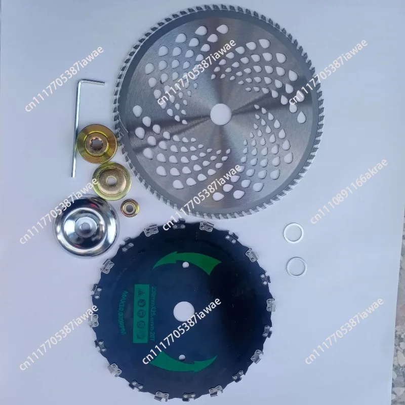 Alloy blade lawn mower sawing blade, small bamboo wood lawn mower general accessories, brush cutter chain saw blade