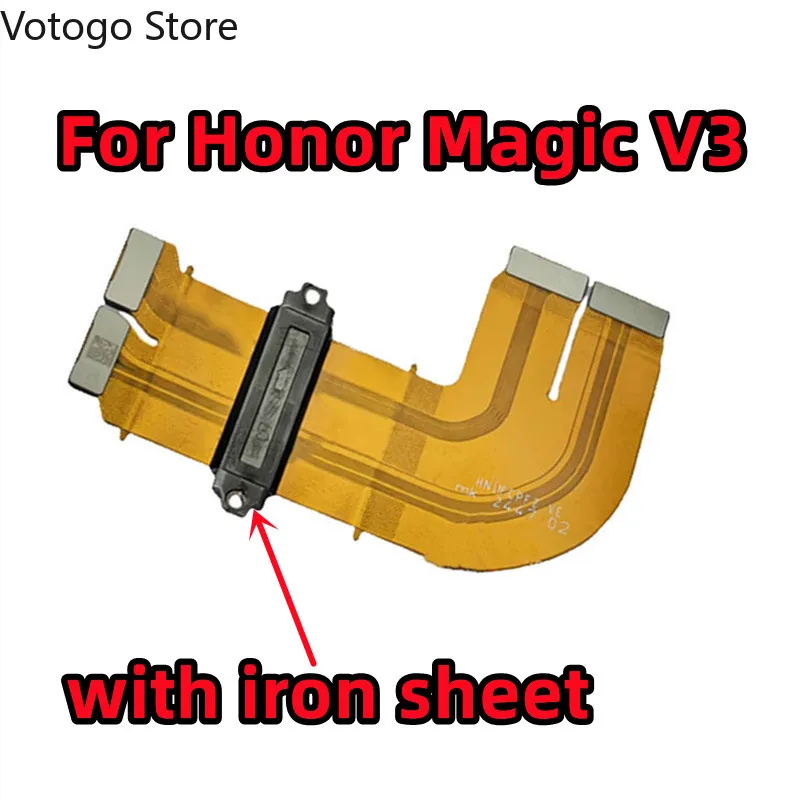 For HONOR Magic V3 5G Connection Rotation LCD Display Spin Axis Flex Cable FCP-AN20 Replacement Parts