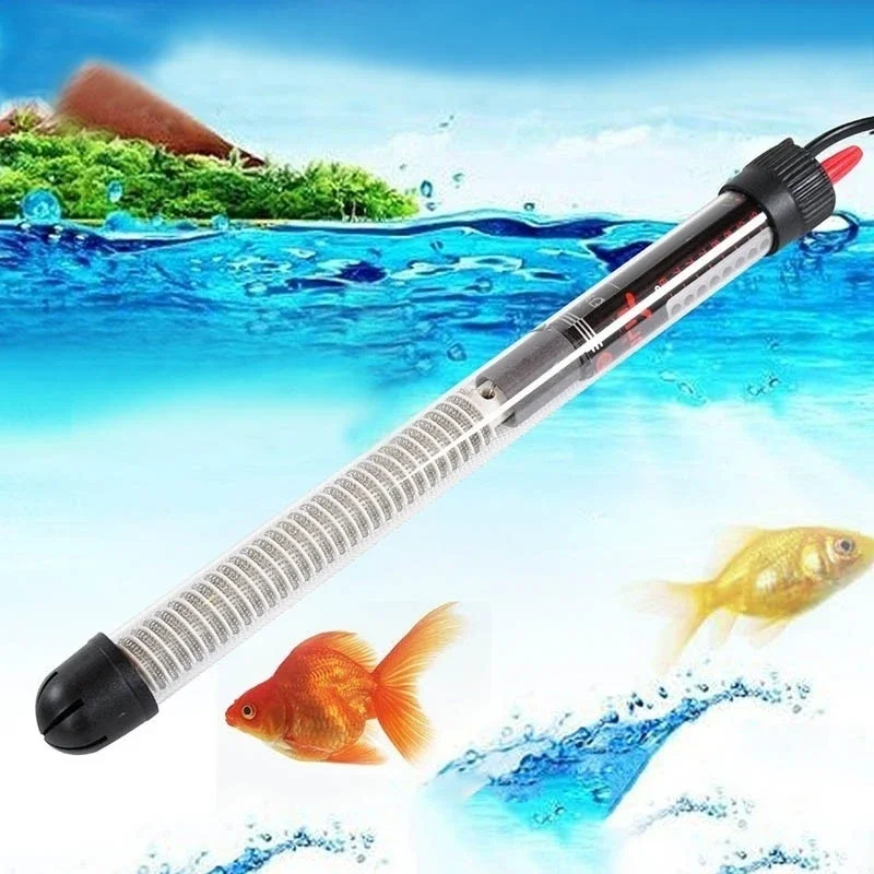 20/50/100/200/300W Aquarium Tropical Fish Tank Submersible Adjustable Water Heater (EU plug)