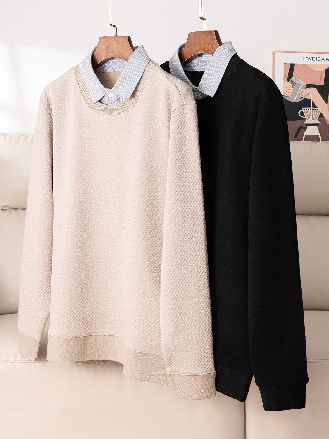 

Fce Lined Long Sve Трикотажный базовый слой irt Удобная теплая свободная мужская футболка с верхом Повседневная внутренняя одежда