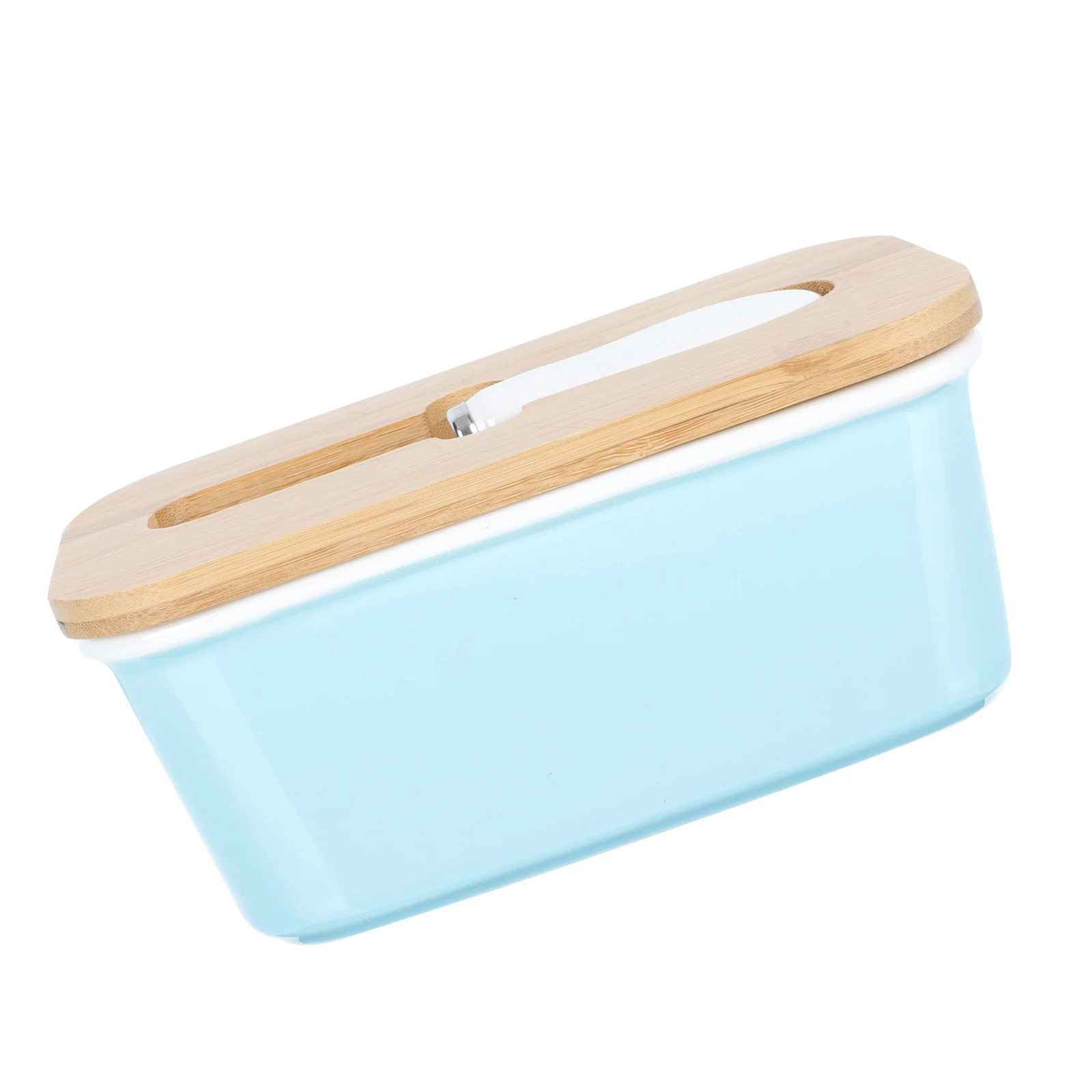 

Контейнер для масла на 600 мл для холодильника и стойки, герметичная керамическая коробка с ножом в комплекте, простая стильная банка для хранения масла, организованная