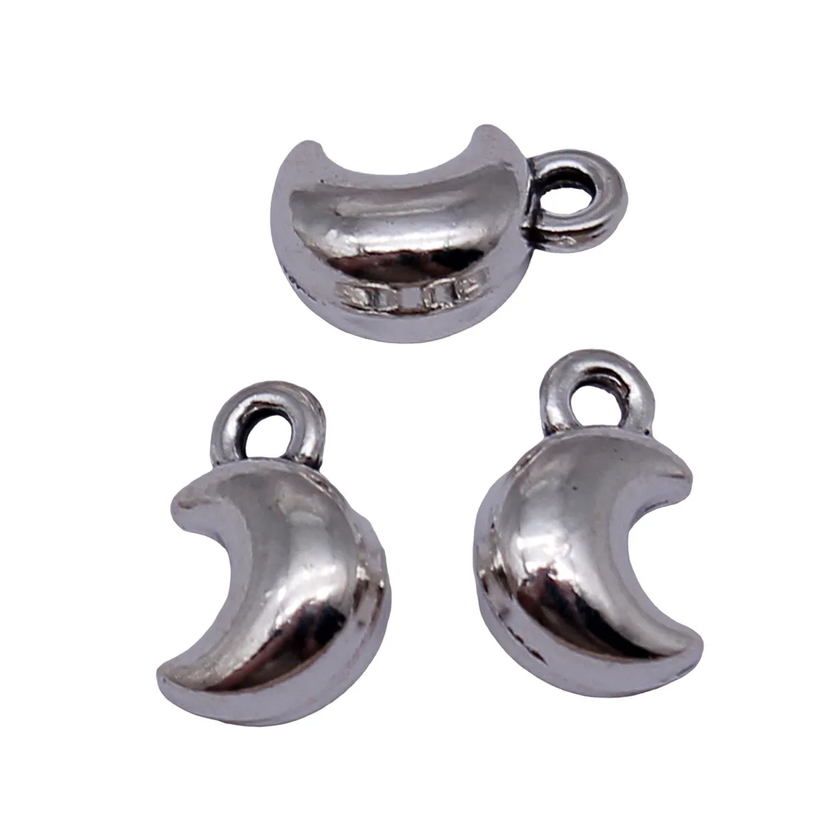 Little Moon Charm Crescent Moon Pendant Collection For Celestial Night Theme DIY Bracelet Necklace Jewelry Supplies
