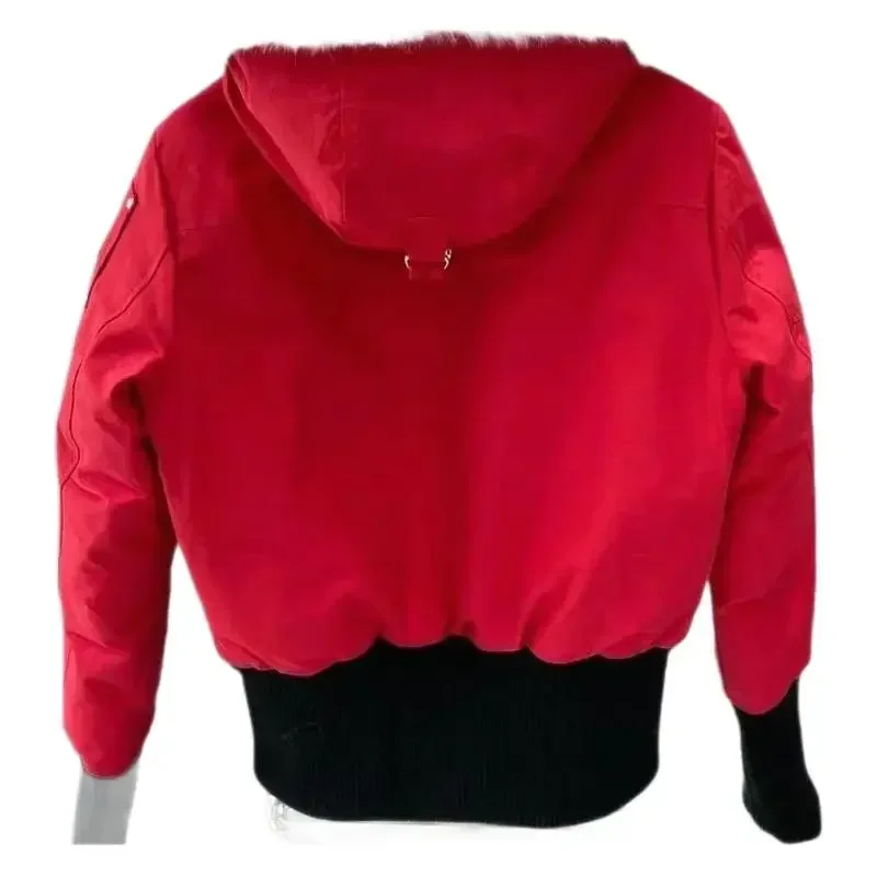 MO * SE KNUCKL * S chaqueta de invierno para mujer con cremallera gruesa, las mejores chaquetas de plumas, abrigos de invierno para mujer de ocio a la moda de plumón de ganso 90