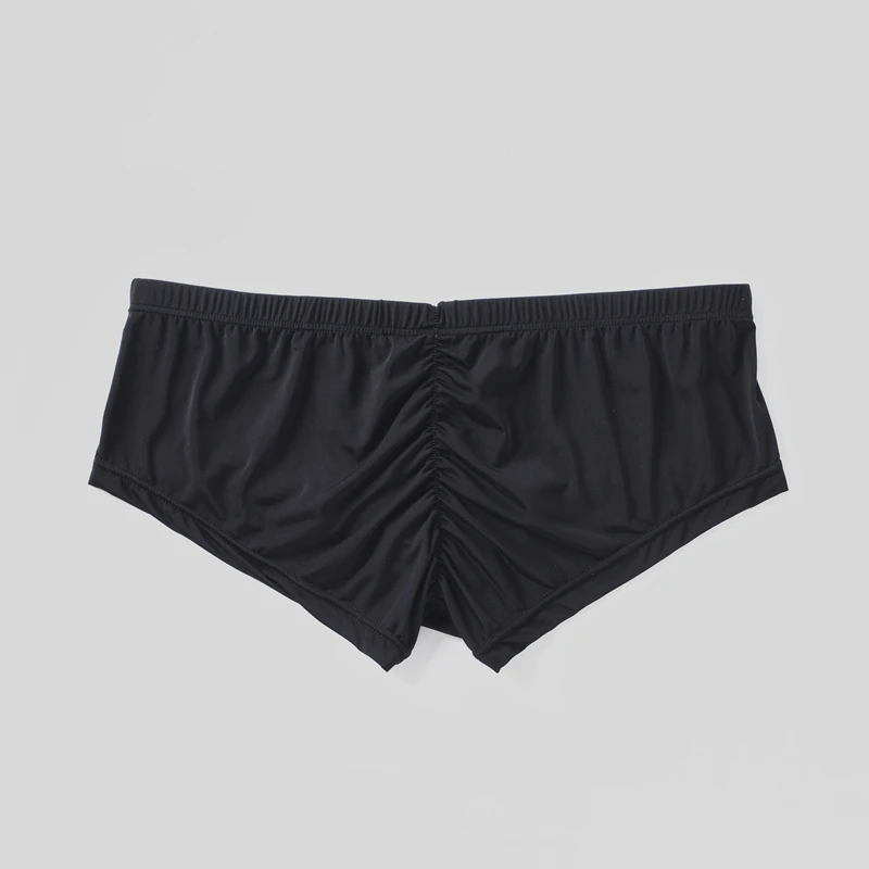 Men's Ice Silk Panties Sexy Men Boxers Underwear Butt-lifting Breathable Men's Boxer Shorts Quick Dry Hombre Boxershorts