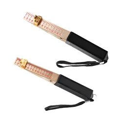 Vernier Feeler Gauge Feeler Gauge Wedge shaped Vernier Feeler Gauge 1-15mm House Engineering Inspection Flatness Measuring Tool