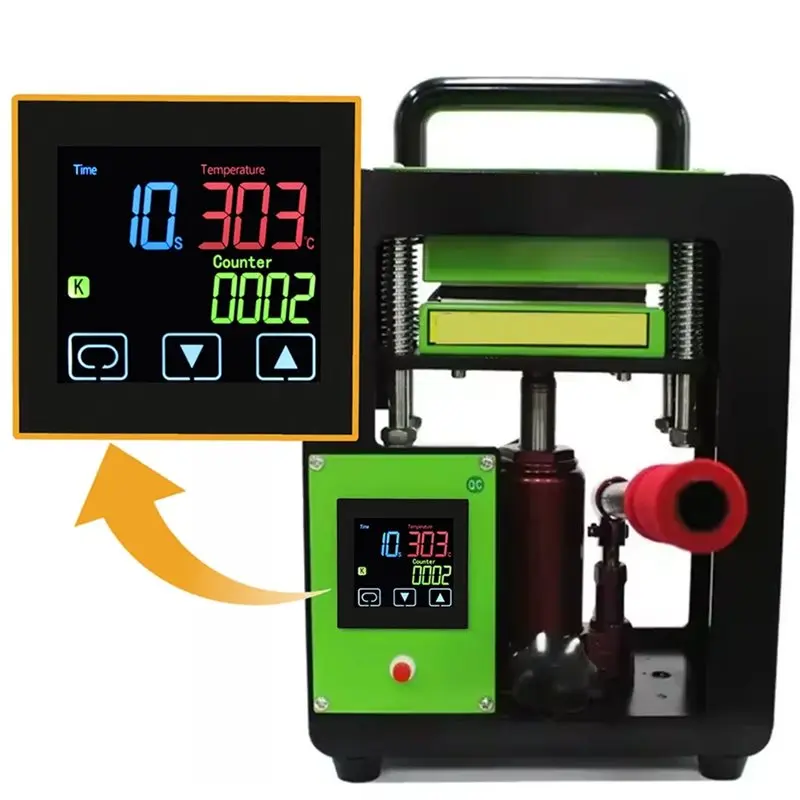 Termostato per pressa di calore ABEZ 40A SSR con timer e contatore Regolatore di temperatura PID per stampa a caldo