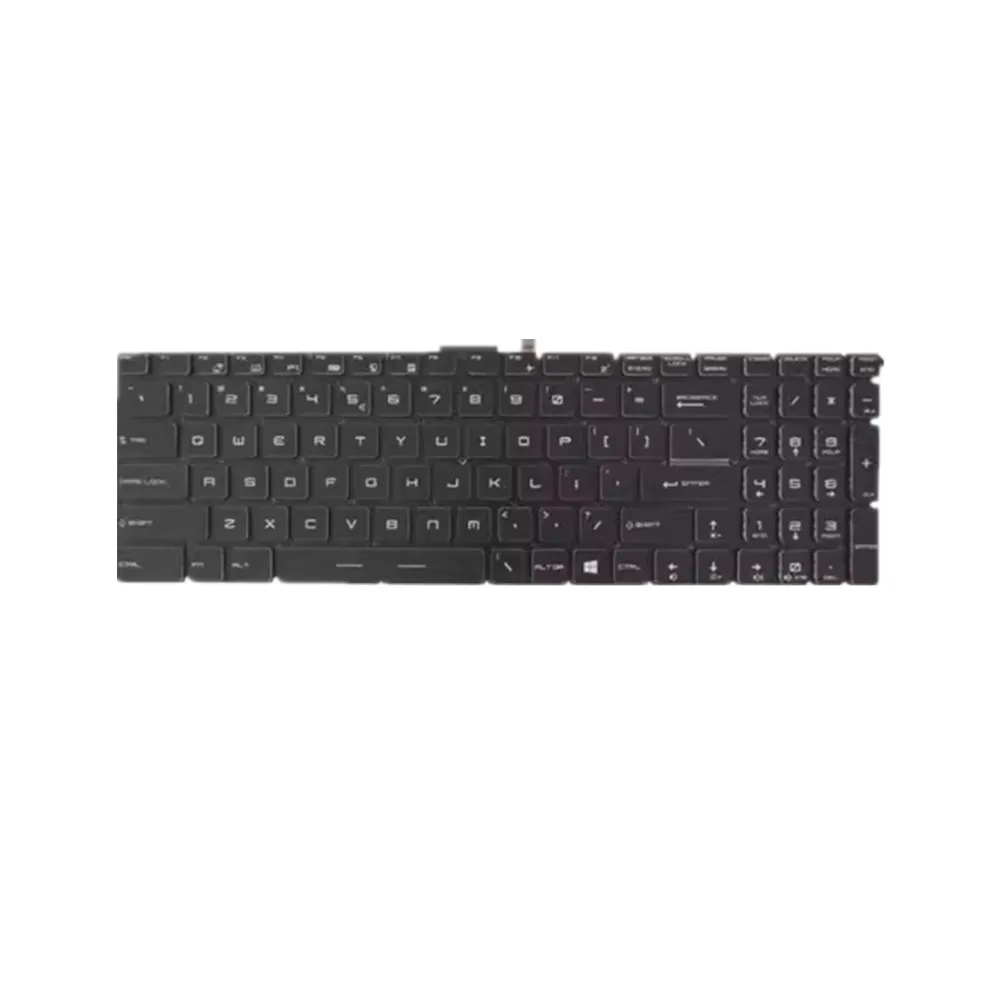 Laptop Keyboard For MSI GE62VR 6RF (MS-16JB) GE62VR 7RE 7RF (MS-16JB) Black US United States Edition