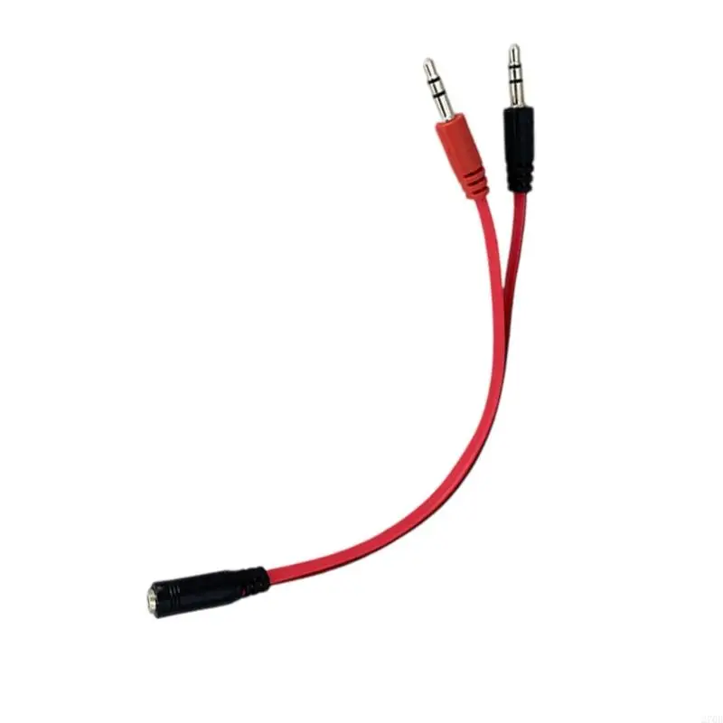 270b 3,5 mm Headsets Mic Adapter Cord 20 Câble plat améliore l'expérience auditive sur plusieurs appareils