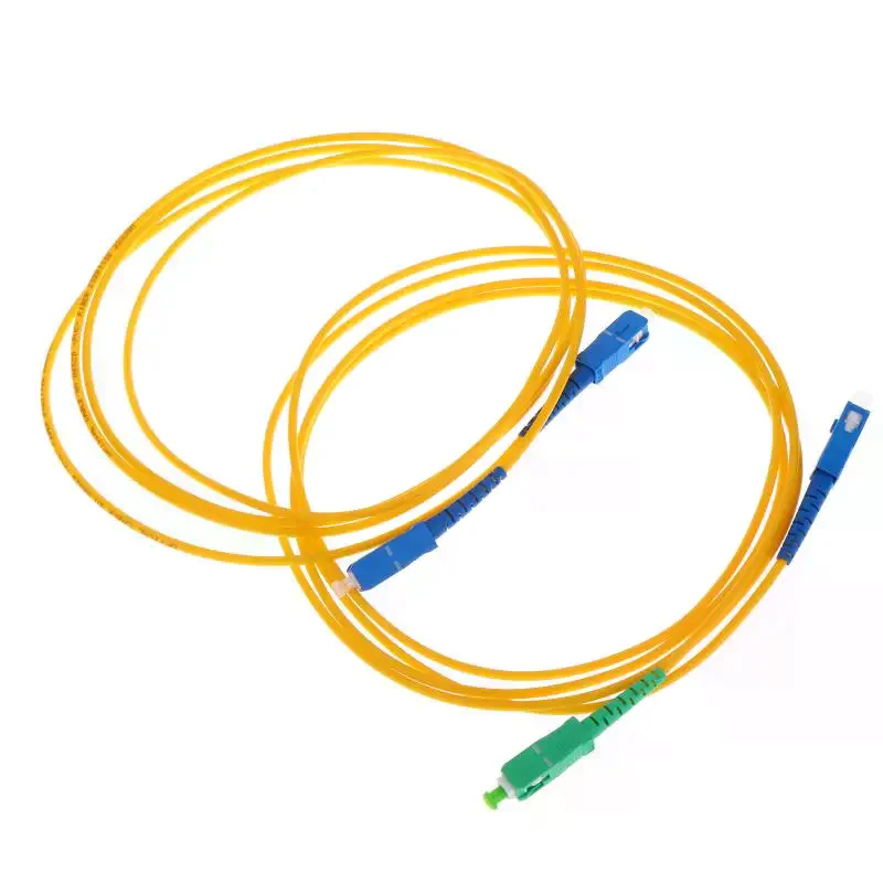 FTTH Optical Fiber Patch Cord Cable Simplex SM Single mode Jumper Efficient Performance for Business Server Racks