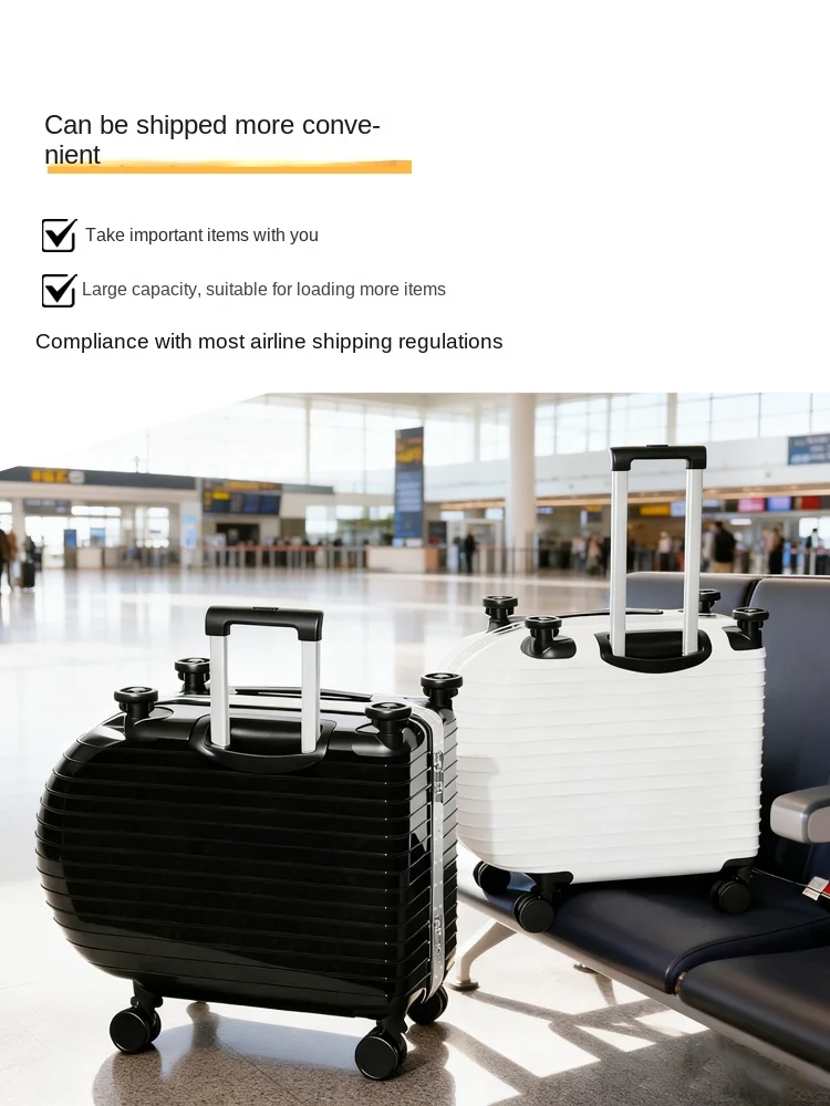 

Multi-functional Suitcase Removable Wheel Trolley Case Skiing Sandboarding Grassboarding Travel Case Niche 24 inch Luggage