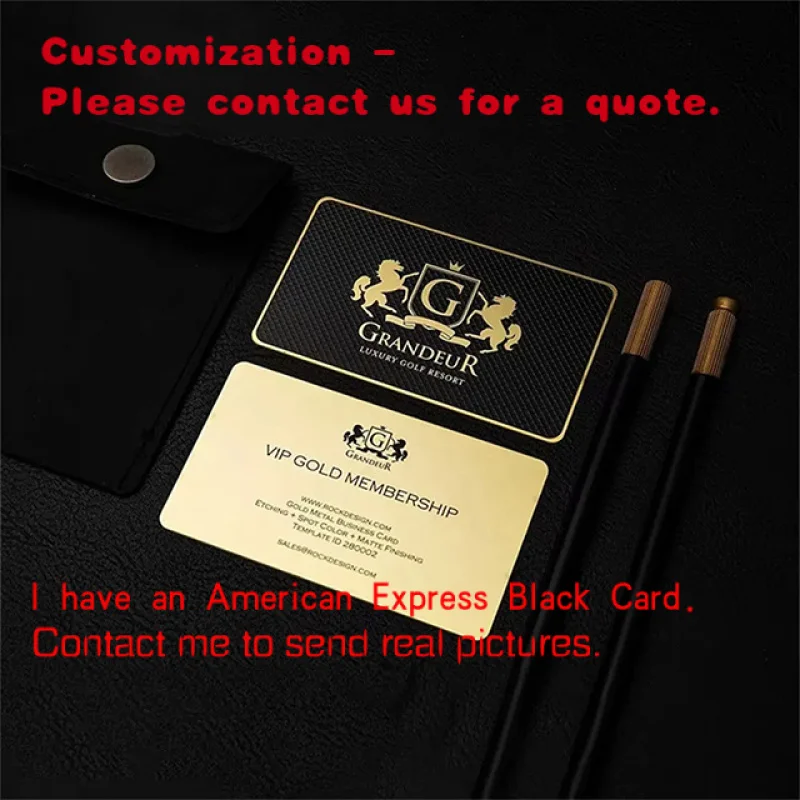 

custom.Custom Business PVC Transparent Aluminum Plastic Black Metal Business Card Membership Business Social Card