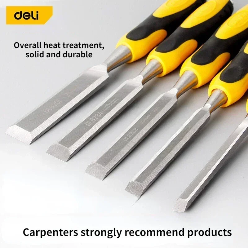 1 Pcs Woodworking Carving Chisel Carpenter Tools Set for Carving, Sanding, Mortising, and Grooving Multifunction Hand Tools