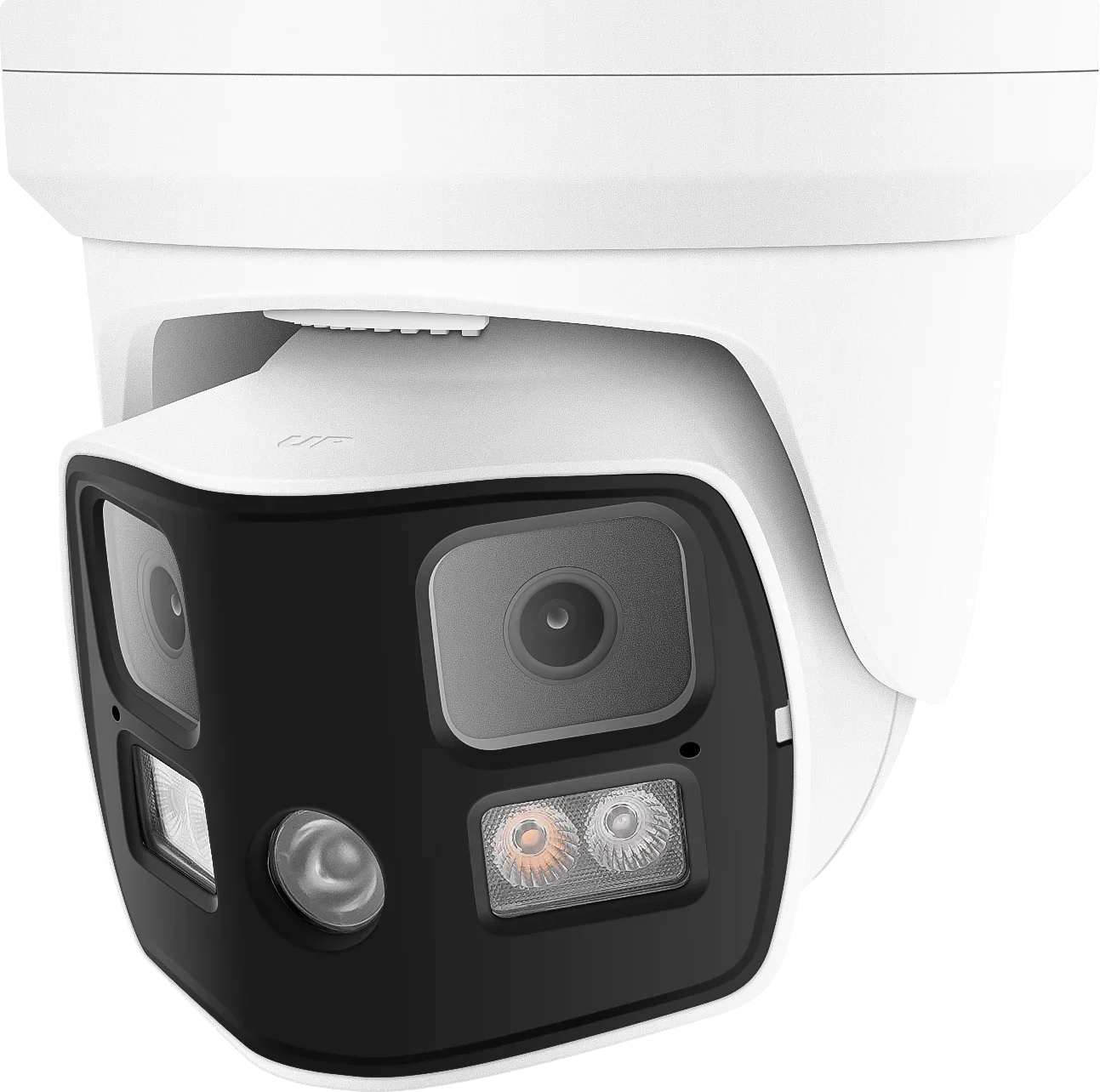 

2026 8K NDAA Compliant Panoramic 16MP Dual-lens Hybrid Light Face Detection VCA AI Smart Function Two-way Audio IP POE Network C