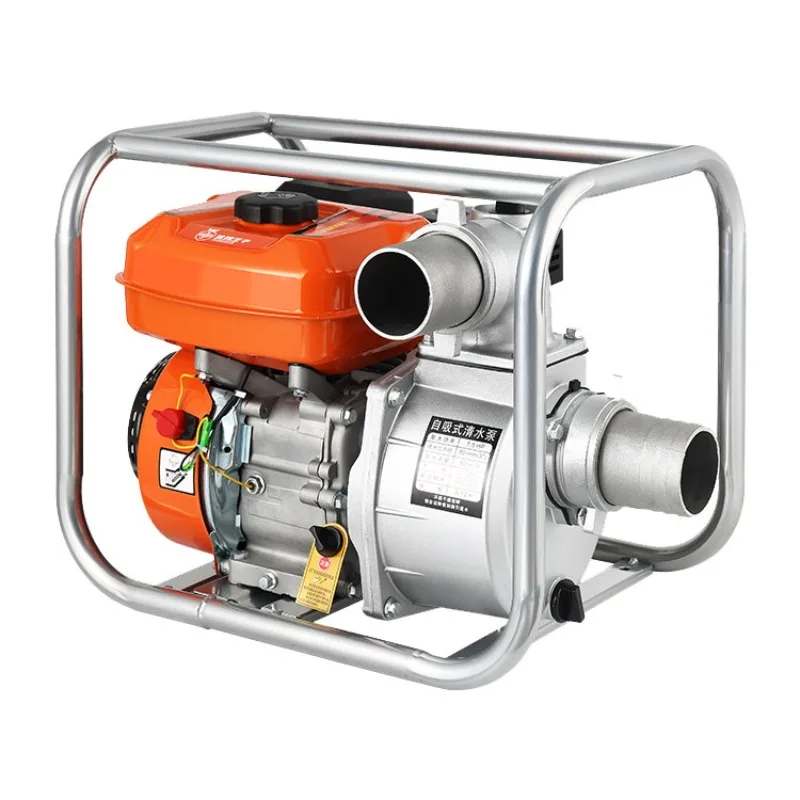 Water Pump Self Priming High Pressure Irrigation Fire Fighting Pump 2 3 4 Inch Large Flow Electric Start