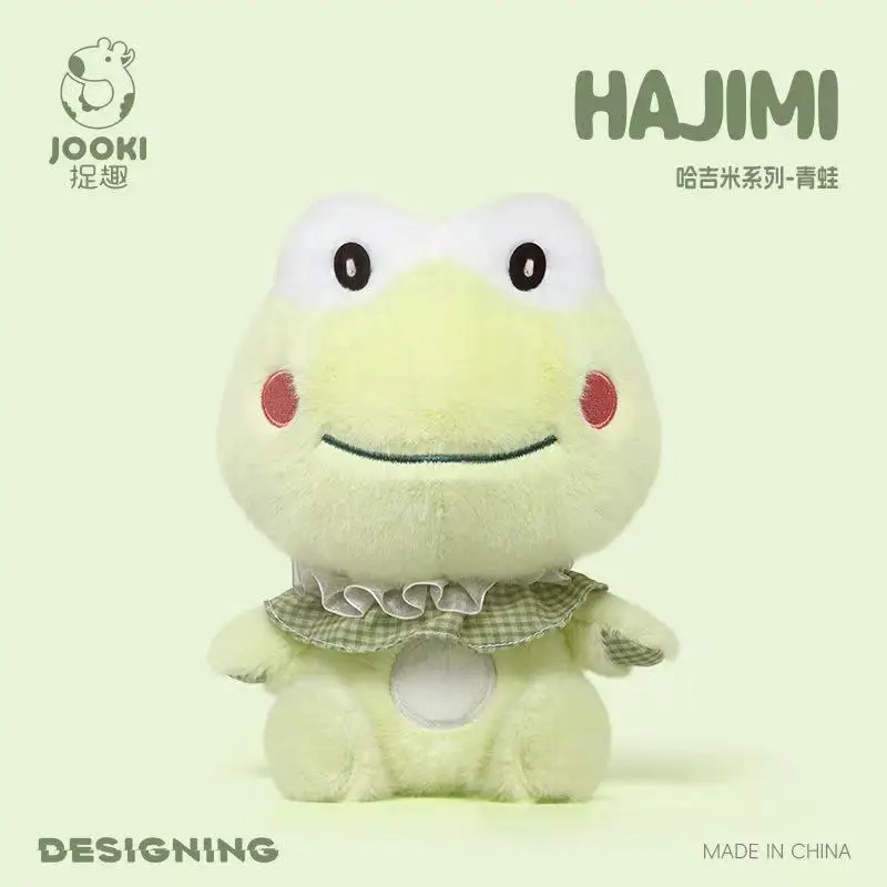 

Latest Jimmy Cute Frog Doll Kawaii Stuffed Plush Toy Doll Cartoon Anime Cute Pillow Children's Birthday Gift Fun Doll