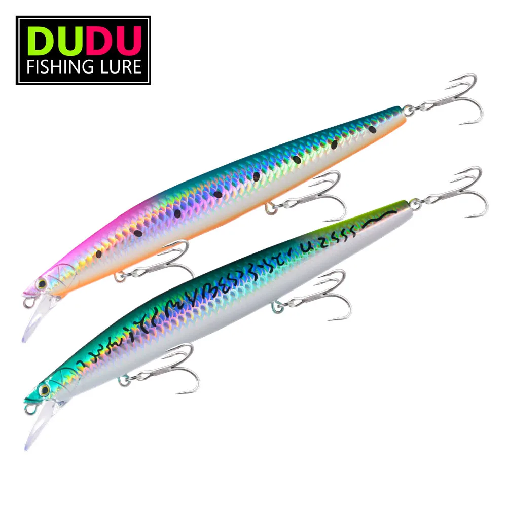 GRS 28g 140mm mar hundimiento Minnow señuelo de pesca tungsteno peso agua salada cebos duros para Lucio mar cebo Artificial aparejos