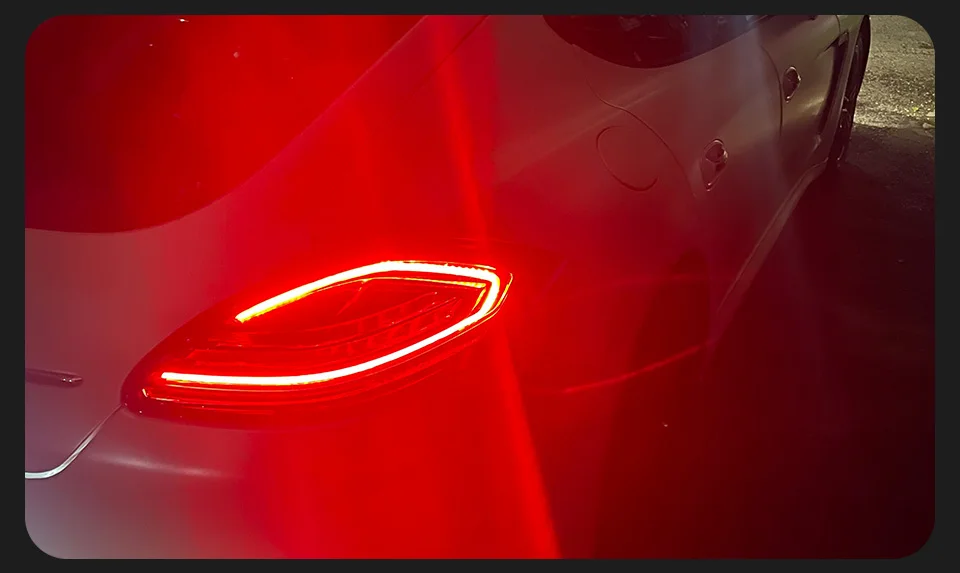 AKD Tail Lamp for Porsche Panamera 970.1 970.2 LED Tail Light 2010-2013 Rear Fog Brake Turn Signal Automotive Accessories