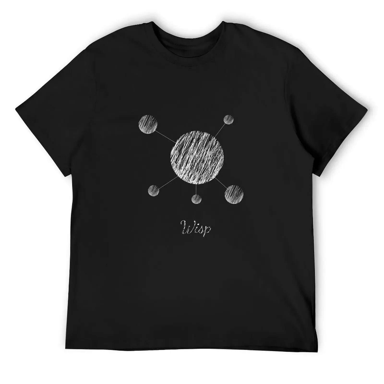 Dota 2 Io Wisp Sketch T-Shirt tees oversized hippie clothes plain black t shirts men