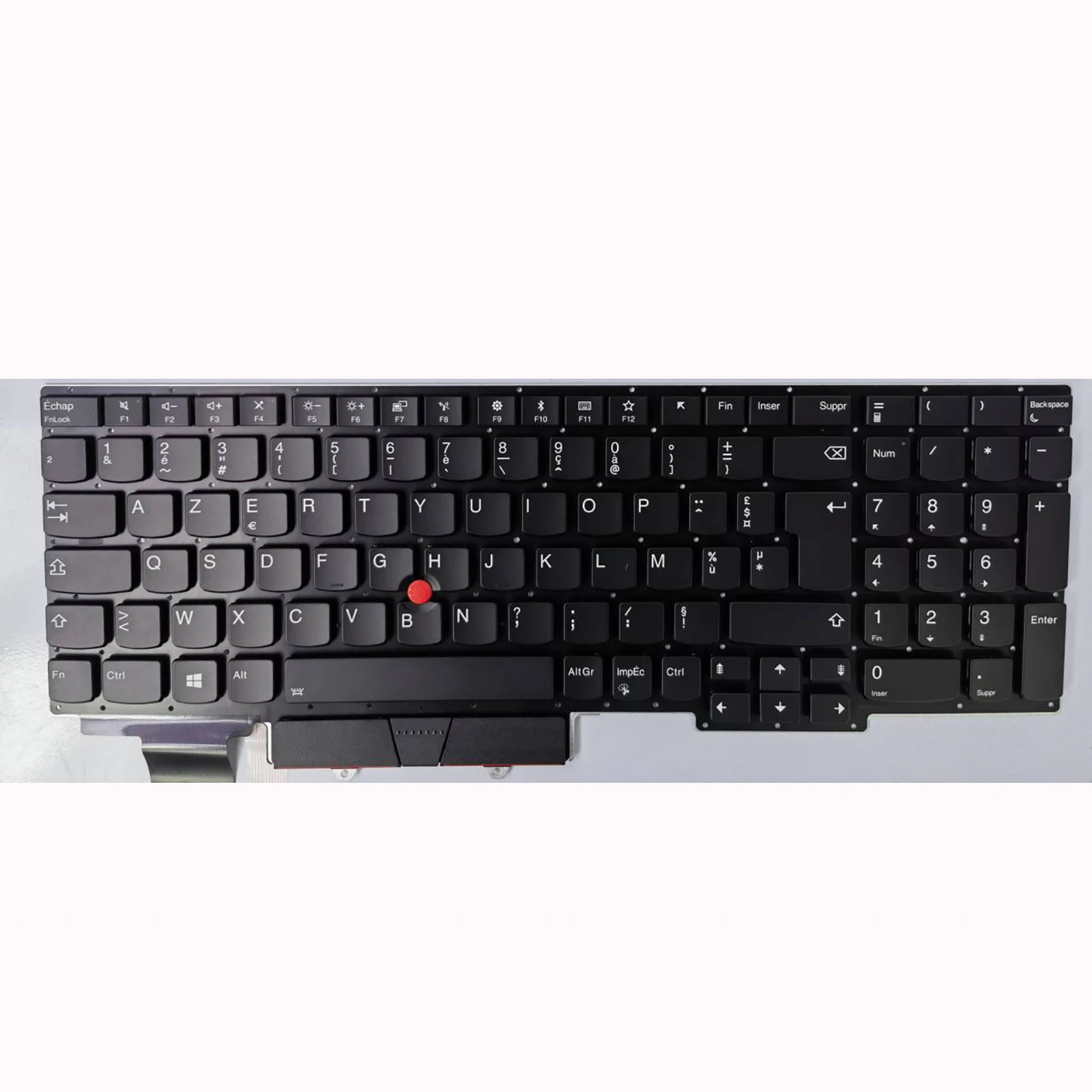 FR Layout for Lenovo ThinkPad 20RD 20RE TP00117D E15 Gen1/R15 Gen1 laptop keyboard