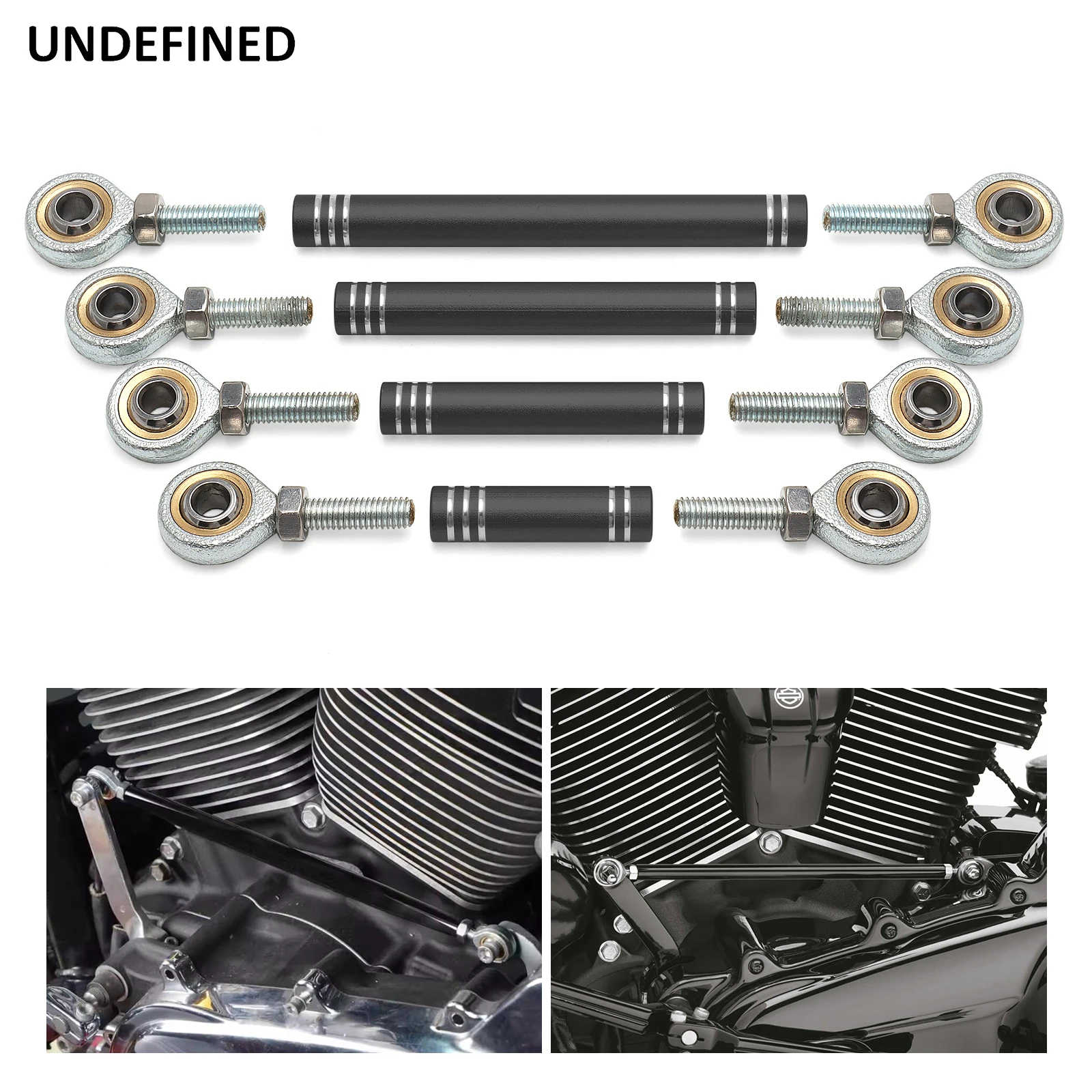 Universal Motorcycle Shift Rod Linkage M6 Left-Right Side Thread 40 60 80 100 120 160 180 200 220 240 260 280 320 340 380 400mm