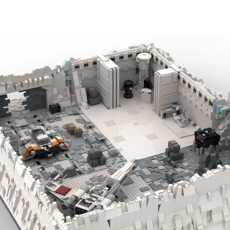 12168pcs MOC Base Echo Star Battle Model Building blocks Architecture creative toy idea Education Christmas gifts Brick Birthday