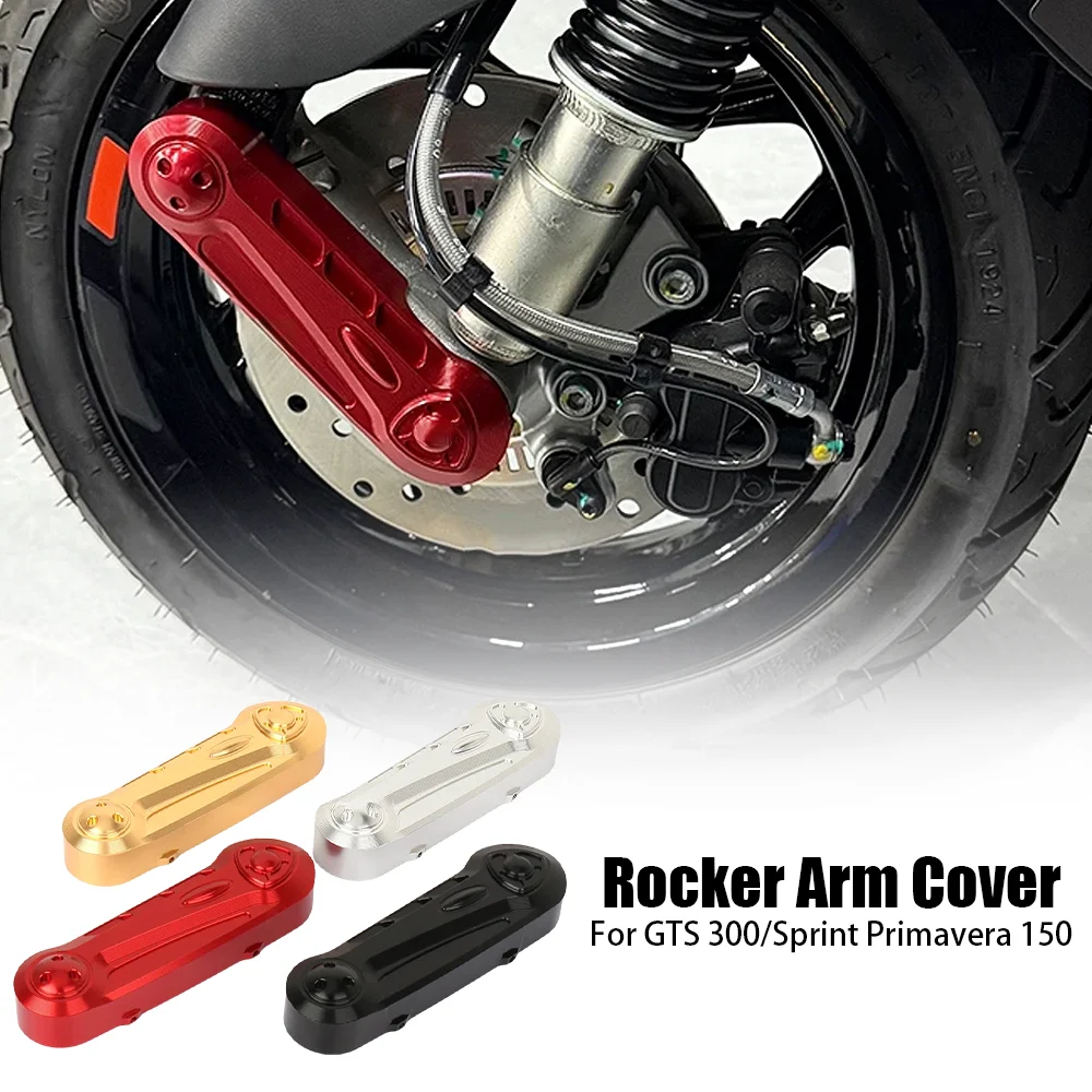 Motorcycle Swing Rocker Arm Cover Caps Front Fork Protector Cover For Vespa GTS300 GTS 300 Sprint Primavera 150 Sprint150