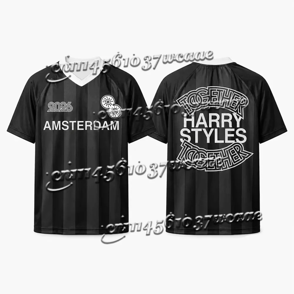New Exclusive Design Multi-City Harry Styles Concert Jersey Ideal for Fan Gathering, Daily Street Outfit, Music Festival Wear