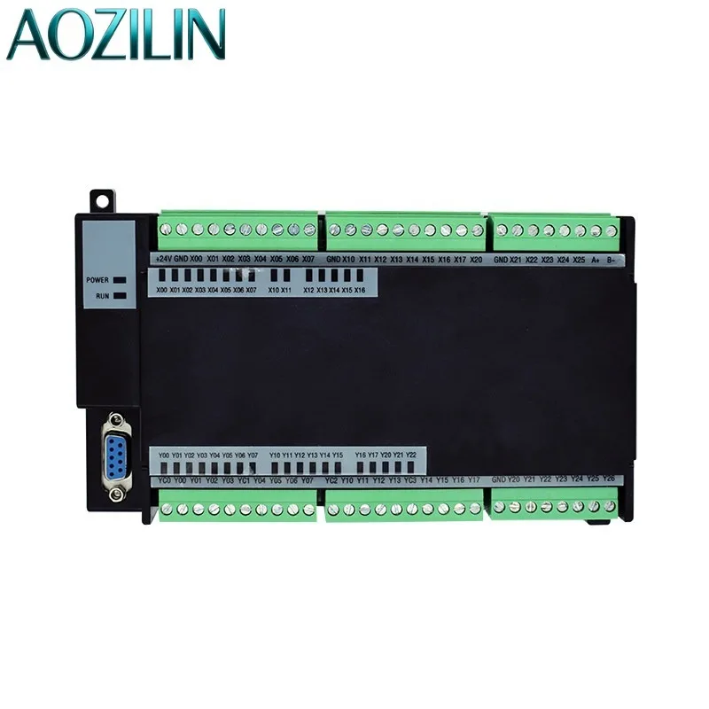 AOZILIN All In One PLC HMI Programmable Controller With Analog Input For Servo Motor Temperature Control