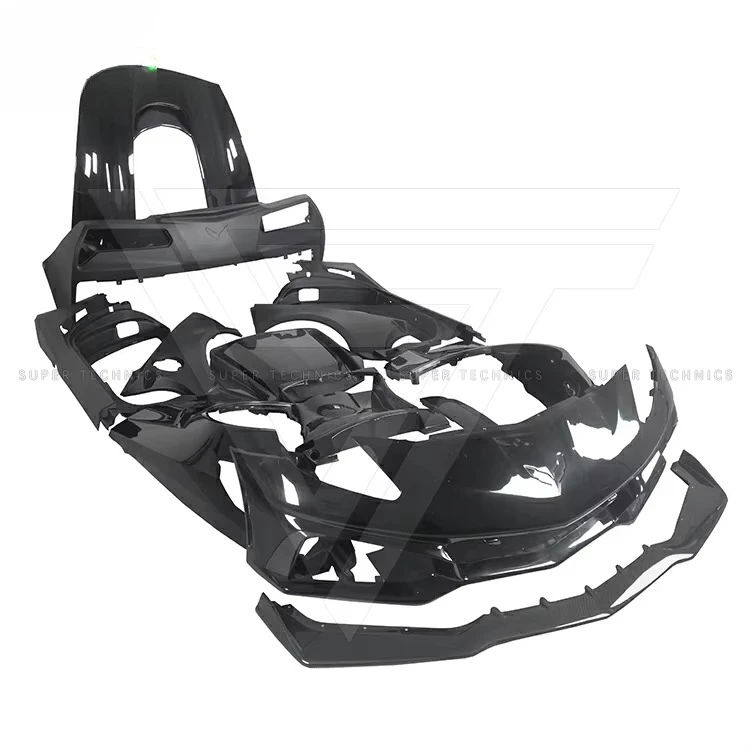 ZR1 Style Half Carbon Fiber Body Kits for Corvette C7