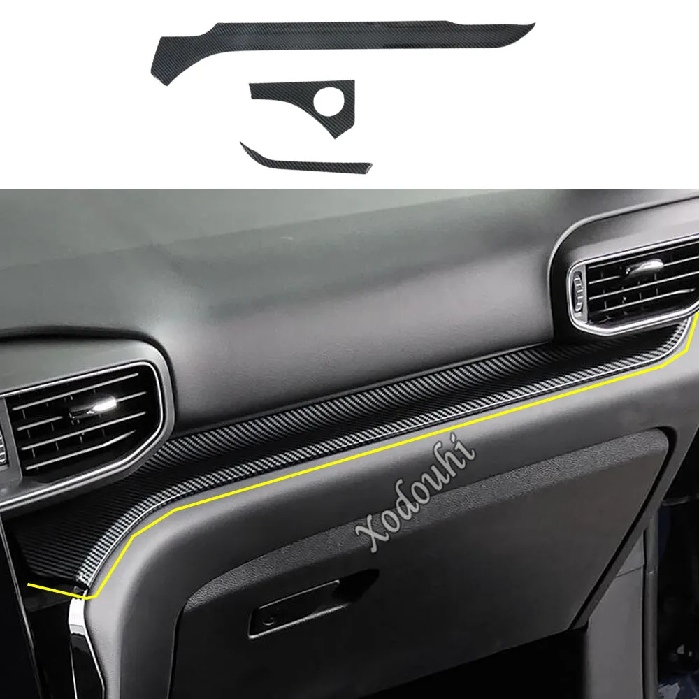 

For Ford Explorer U625 2019 2020 2021 Car Sticker Inner Console Central Control Navigation Air-Condition Trim Frame Instrument