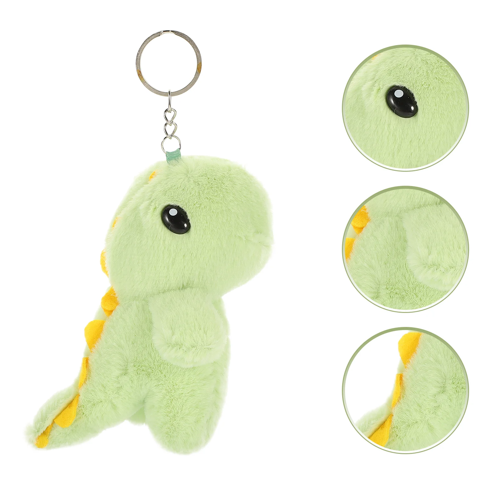 

Dinosaur Plush Keychain Backpack Pendant Toy Keychains Bags Unique Jade Rabbit Fleece Party Favors Fob