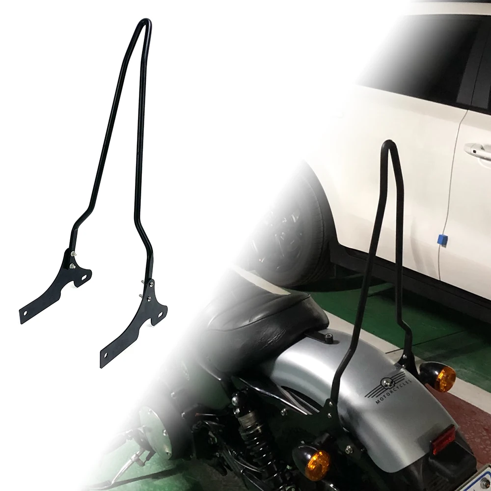 

Motorcycle Detachable passenger backrest For Harley Sportster XL883 XL1200 X48 V72 2007-2021