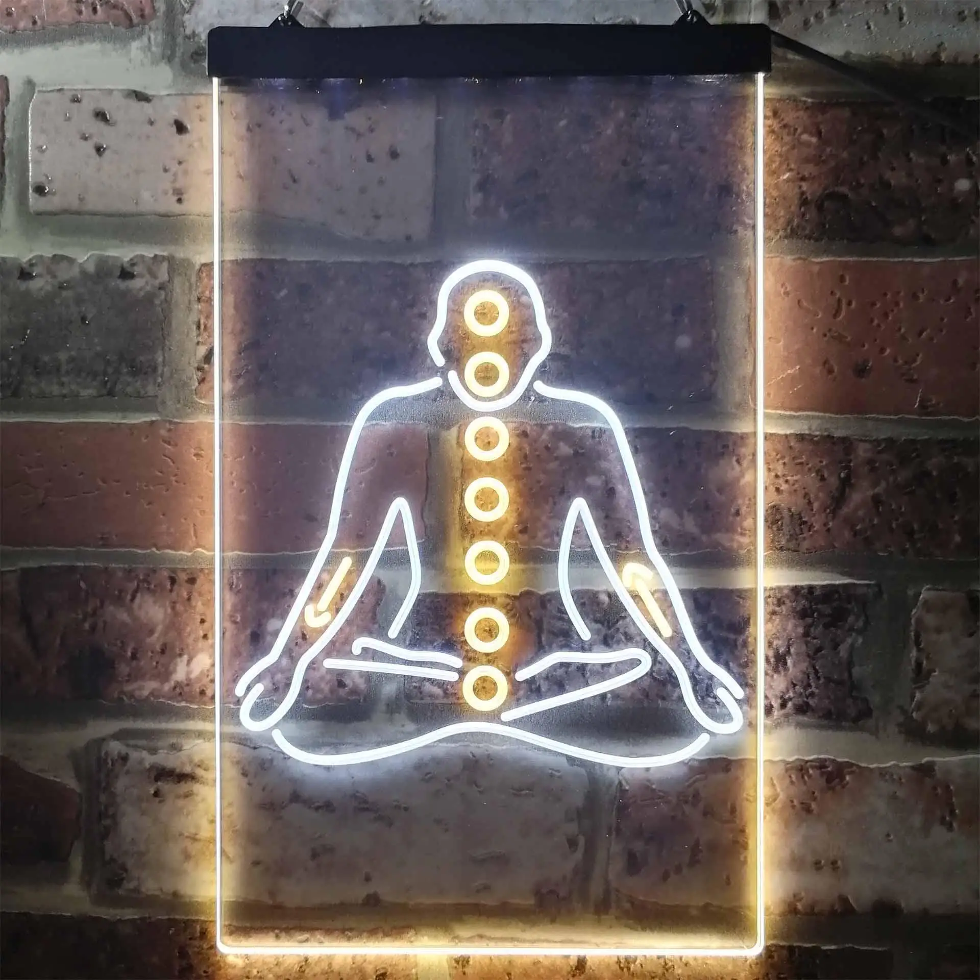 

Chakras Room Decoration Dual Color Led Neon Sign st6-i3222