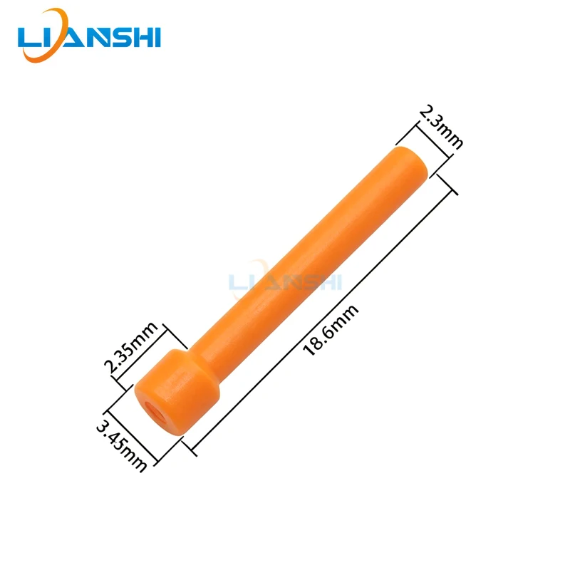 100pcs 500pcs 64325-1023 Orange CMC Blind Plug Cavity 1.5mm Male Nylon For Car Truck Wire Harness Connector