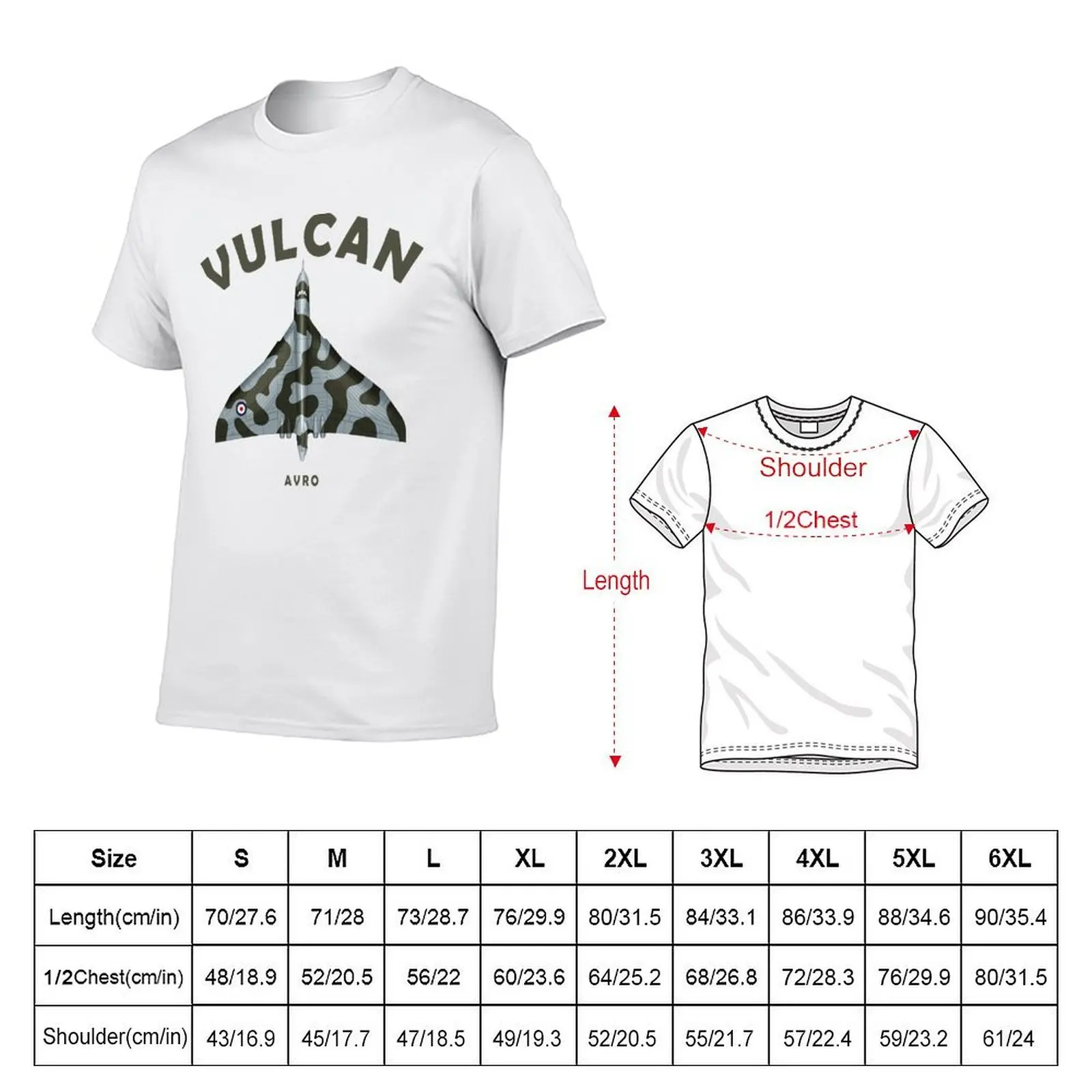The Vulcan Bomber Blueprint T-Shirt shirts graphic tees quick-drying black t shirts for men