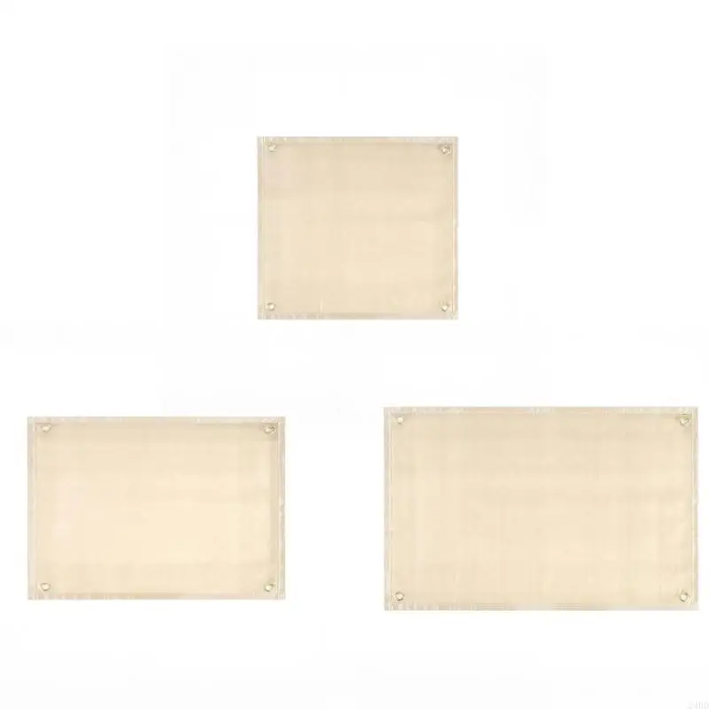 Strong Blocking Cooking Pad Outdoor Portable Fireproofs Mat for Camping Gathering Yard Meal with 550℃ Barrier 24BD