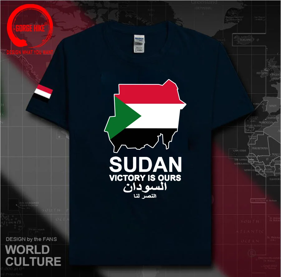 North Sudan SDN Juba Mens T Shirt New Tops T-shirt Short Sleeve Clothes Sweatshirt National Team Country Flag Summer Fashion Tee