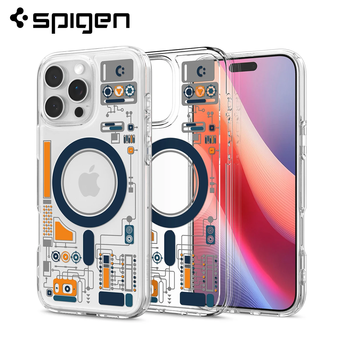 Etui Spigen Ultra Hybrid MagFit z analogowym designem do iPhone 16 Pro Max