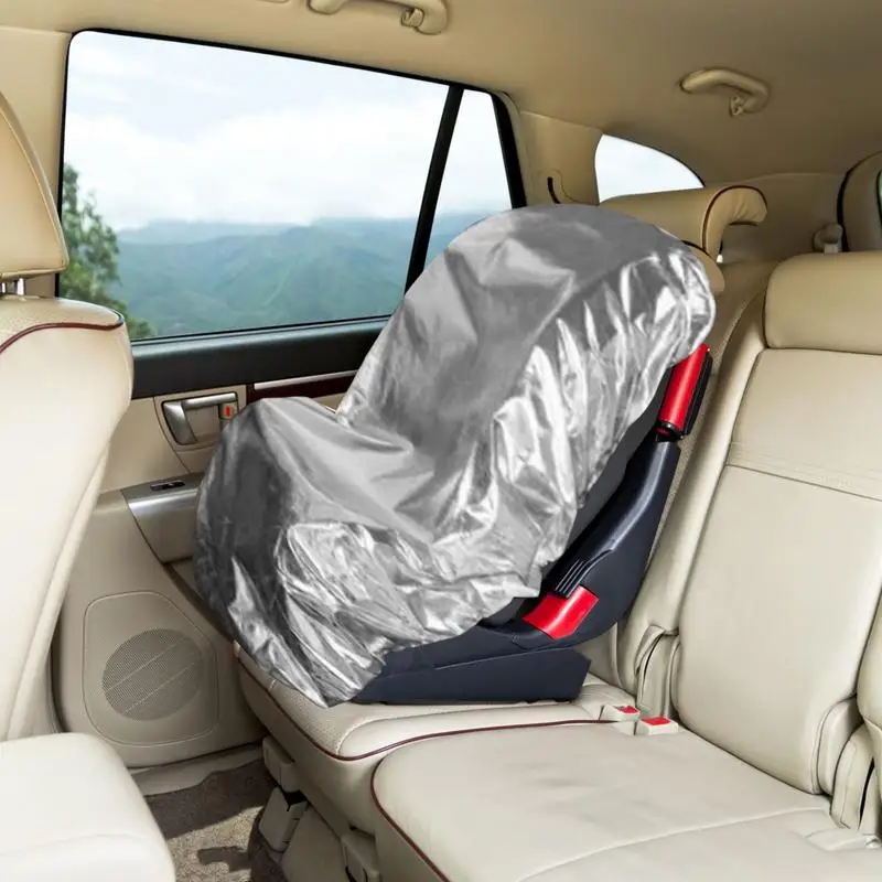 

Sun Shade For Car Seat Car Baby Sun Shade Elastic Baby Car Seats Heat Protector Portable Cooling Car Seat Heat Shield For Car