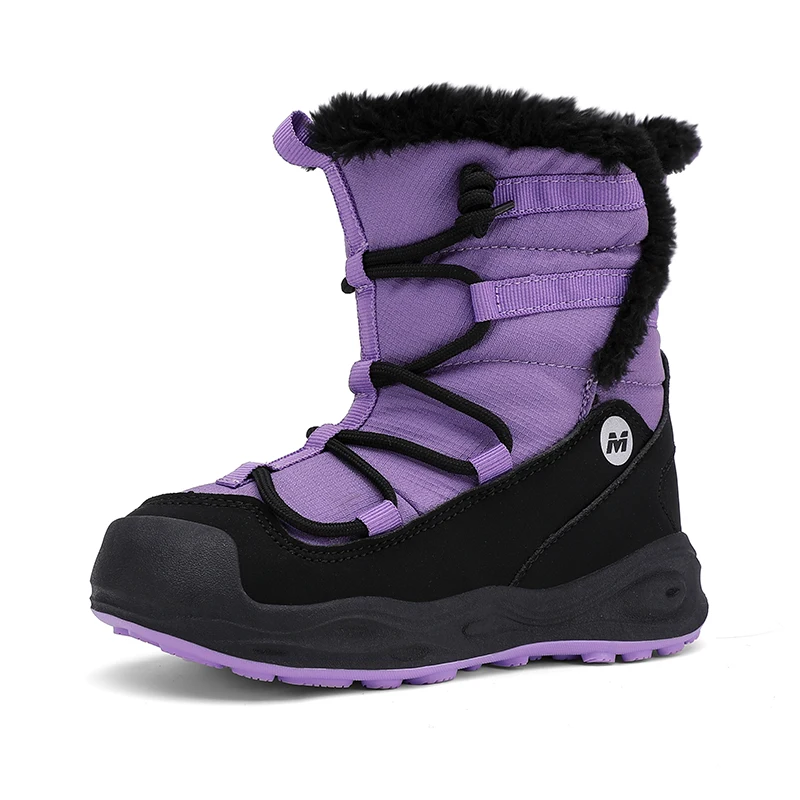 

Winter Girls Boots Children Snow Boots for Boys Fashion Sports Sneakers Outdoor Anti-slip Kids Warm Ankle Boots